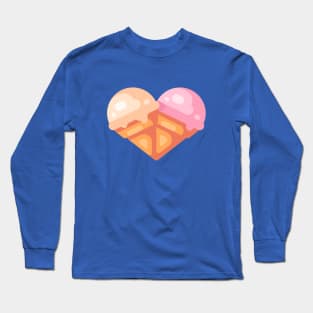 Ice cream heart Long Sleeve T-Shirt